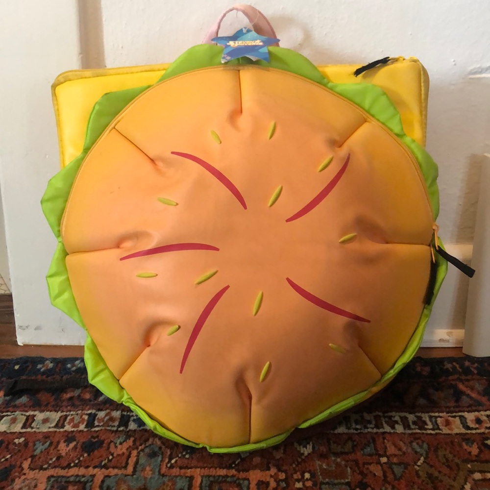 Cheeseburger Backpack Steven Universe Cartoon Network Gently Used NWT